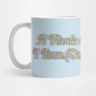 A Flock of Seagulls - I Ran Glitch Mug